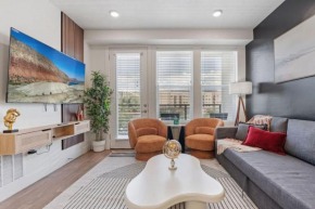1BR Urban Escape Balcony Gym Near Temple Square